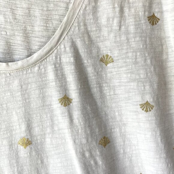 Boden Fun Voop Tee White S - Picture 3 of 7